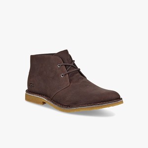 Ugg Groveland Men Chukka Boots Brown (9087LXQER)